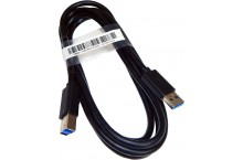 Câble USB 3.0 TYPE A vers type B 1.80 mètres pour imprimante scanner disque dur